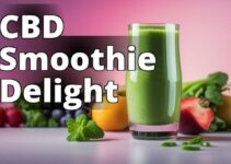 Cannabidiol For Smoothies: A Nutritious And Delicious Way To Support Your Wellness Journey